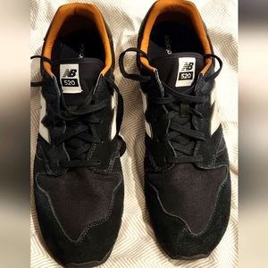 Mens New Balance 520s classics 13 black and tan